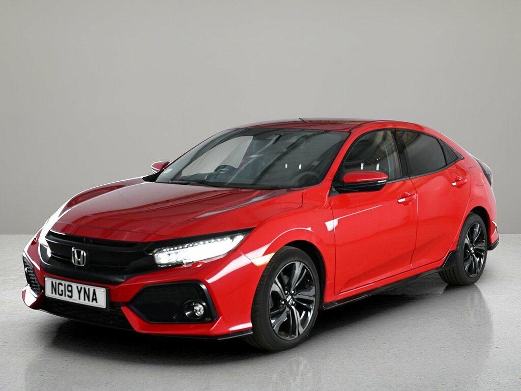 Honda Civic 1.5 Vtec Turbo Gpf Sport Hatchback Cvt Red #2