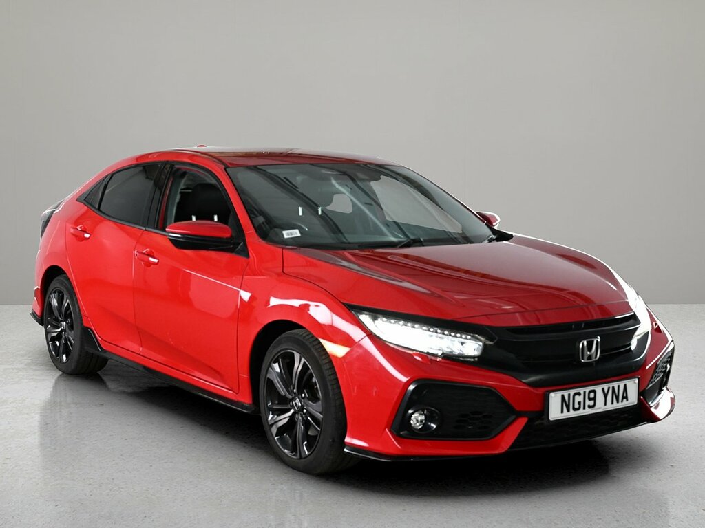 Honda Civic 1.5 Vtec Turbo Gpf Sport Hatchback Cvt Red