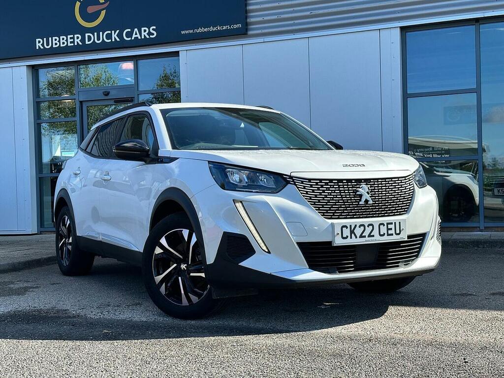 Peugeot e-2008 50Kwh Allure Premium 7Kw Charger White