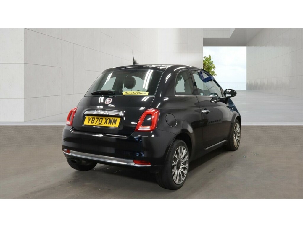 Fiat 500 1.2 Star Hatchback Dualogic Euro 6 Ss Black #4