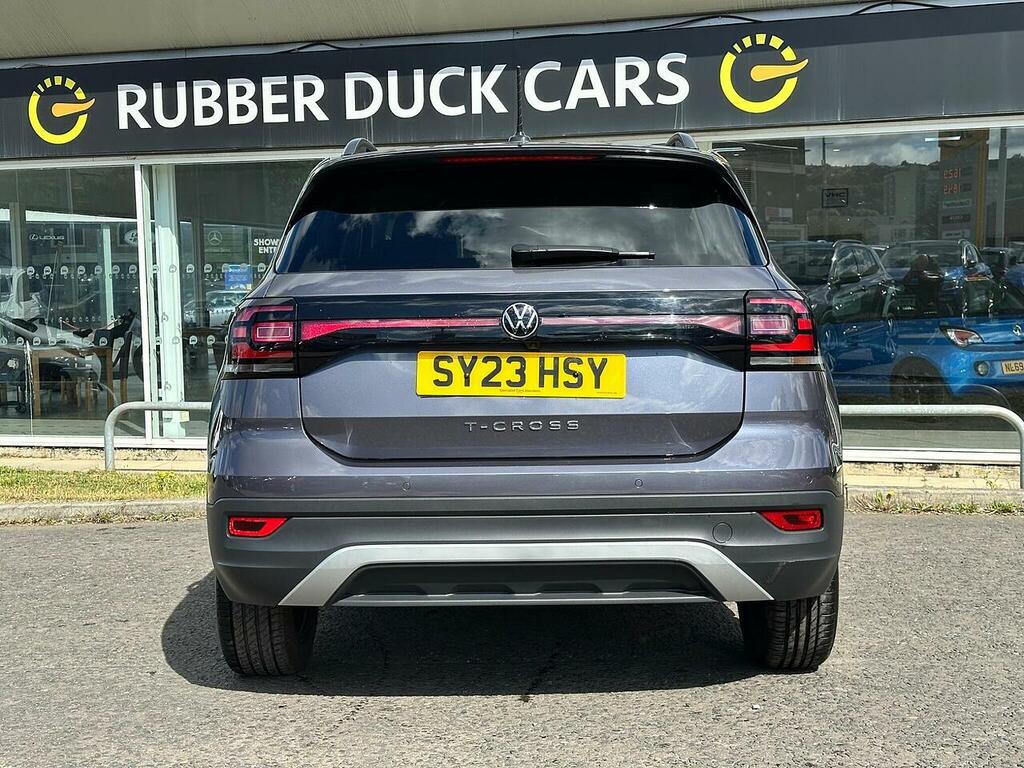Volkswagen T-Cross 1.0 Tsi Black Edition Dsg Euro 6 Ss Grey #6