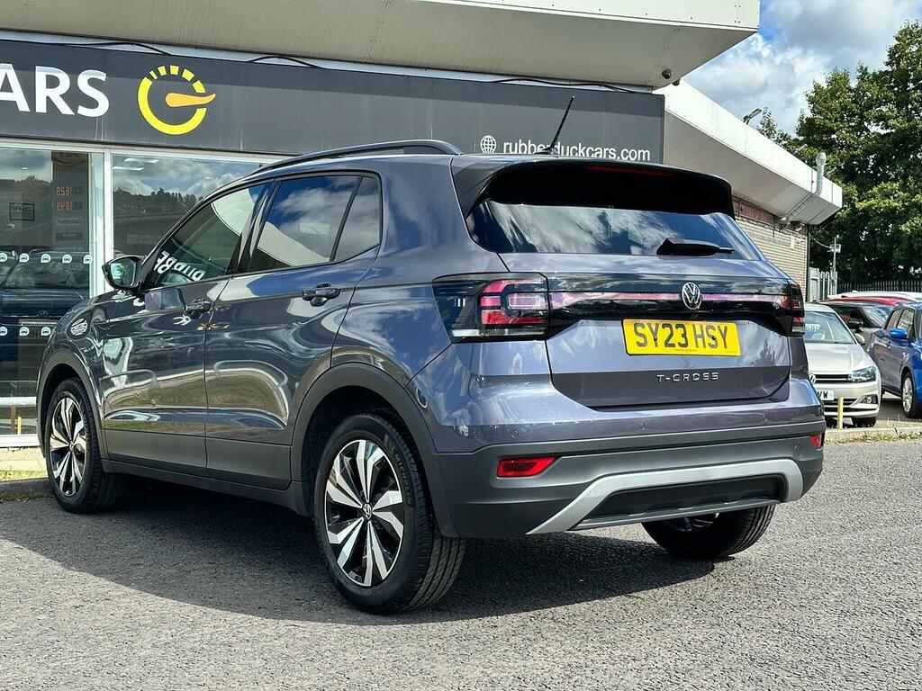 Volkswagen T-Cross 1.0 Tsi Black Edition Dsg Euro 6 Ss Grey #4
