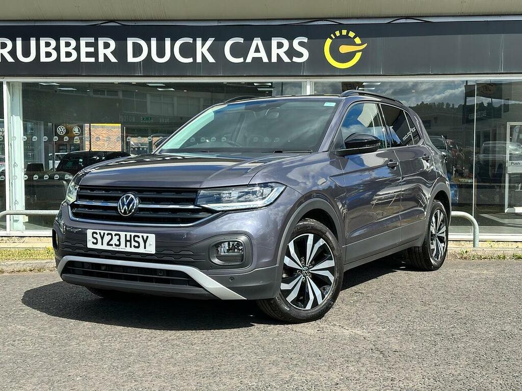 Volkswagen T-Cross 1.0 Tsi Black Edition Dsg Euro 6 Ss Grey #3