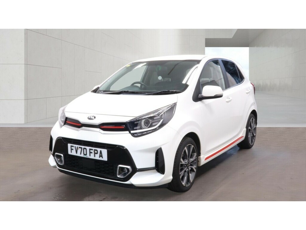 Kia Picanto 1.0 Dpi Gt-line Hatchback Euro 6 White #2