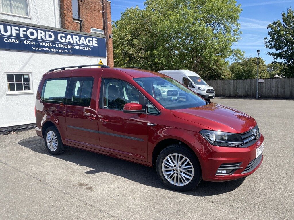 Volkswagen Caddy Maxi Life 2.0 Tdi Red #2