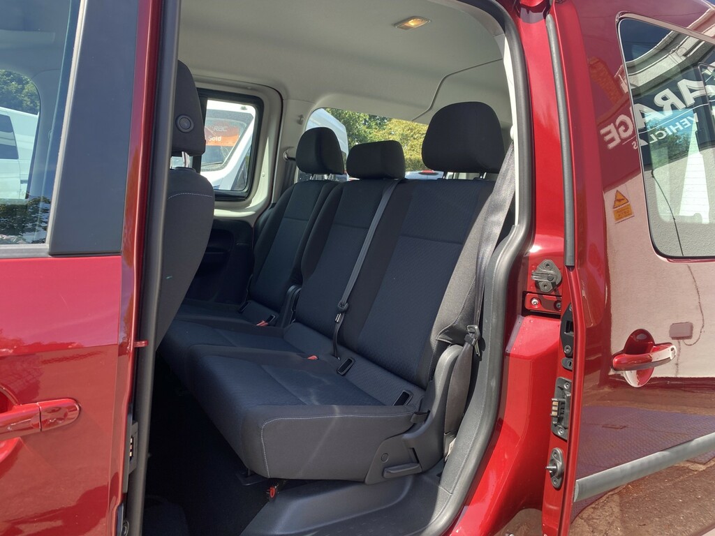 Volkswagen Caddy Maxi Life 2.0 Tdi Life Dsg Euro 6 Ss Blue #12