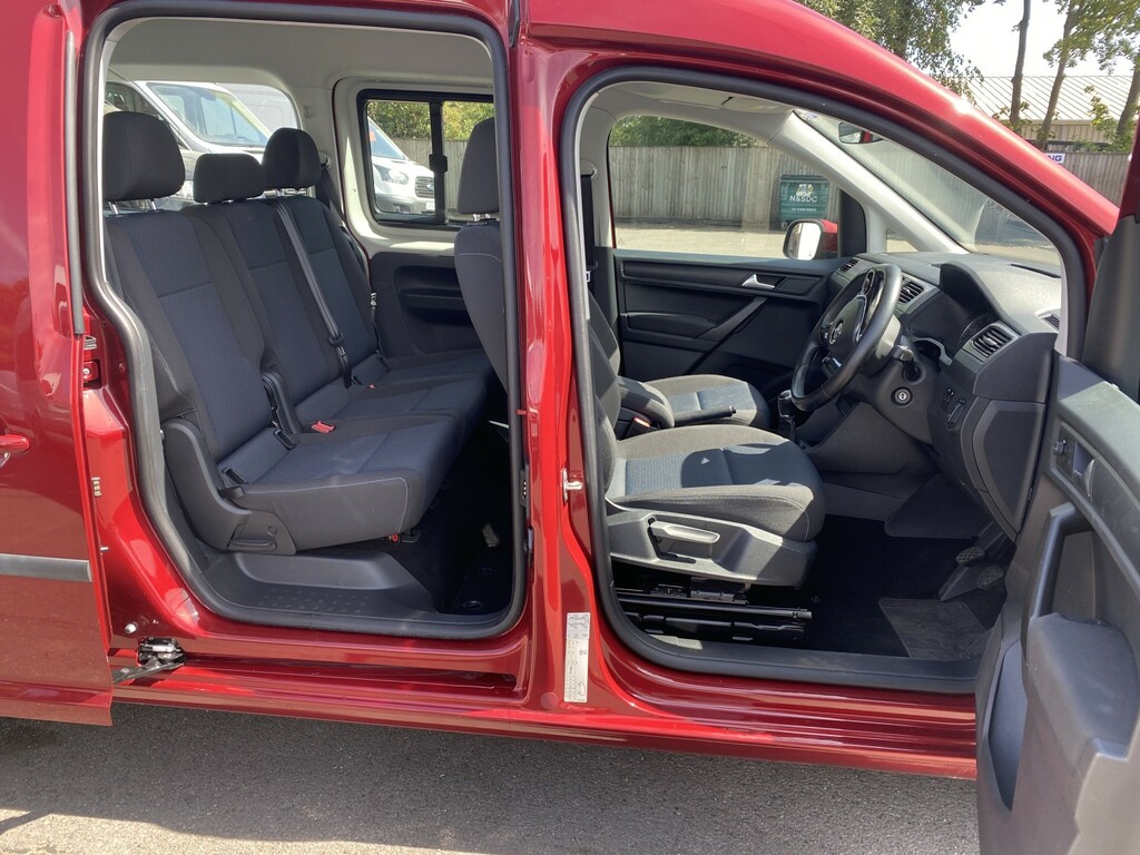 Volkswagen Caddy Maxi Life 2.0 Tdi Life Dsg Euro 6 Ss Blue #11