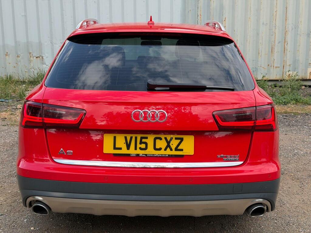 Audi A6 Allroad Estate 3.0 Tdi V6 S Tronic Quattro Euro 6 Ss Red #6