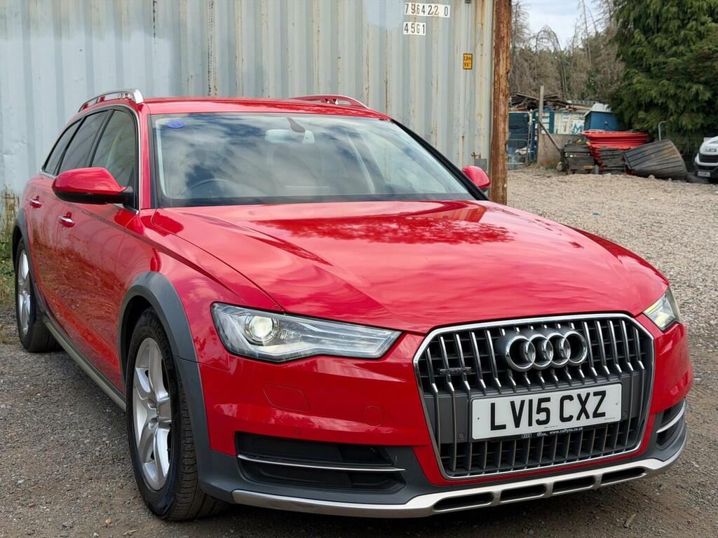Audi A6 Allroad Estate 3.0 Tdi V6 S Tronic Quattro Euro 6 Ss Red #4