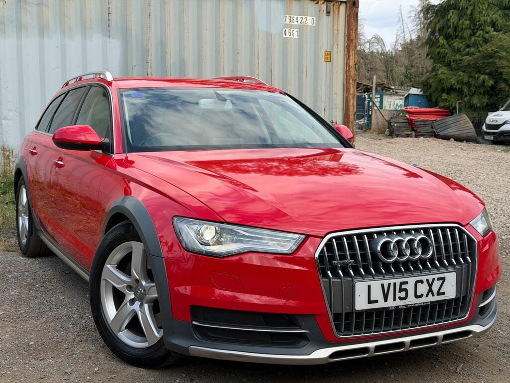 Audi A6 Allroad Estate 3.0 Tdi V6 S Tronic Quattro Euro 6 Ss Red