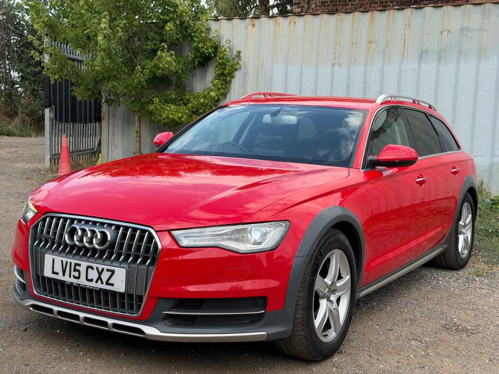 Audi A6 Allroad Estate 3.0 Tdi V6 S Tronic Quattro Euro 6 Ss Red #5