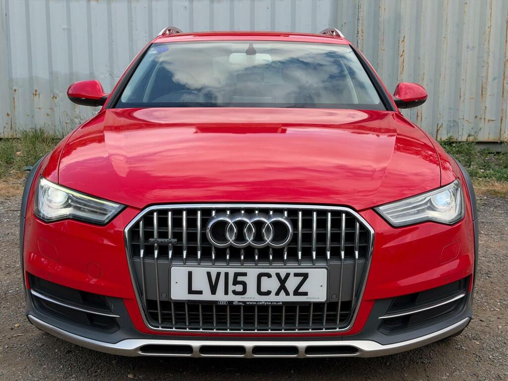 Audi A6 Allroad Estate 3.0 Tdi V6 S Tronic Quattro Euro 6 Ss Red #3