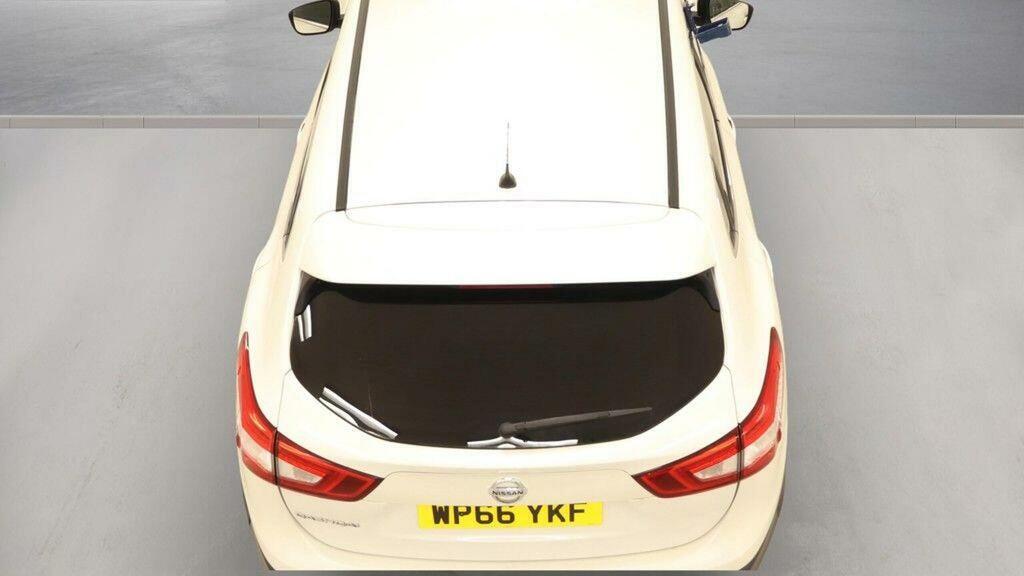 Nissan Qashqai 1.5 Dci Acenta Zero Tax Low Miles Sat Nav Dab White #8