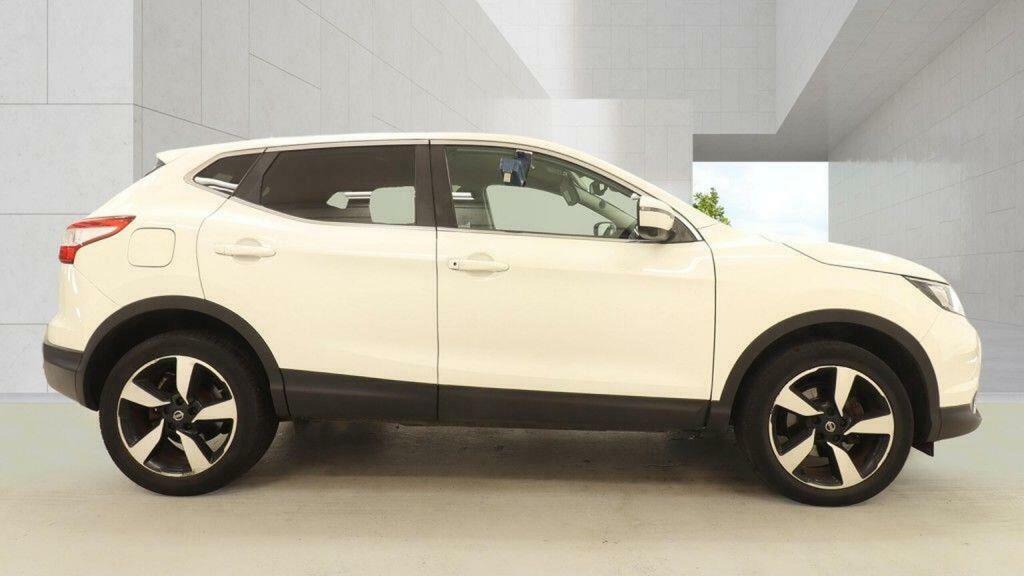 Nissan Qashqai 1.5 Dci Acenta Zero Tax Low Miles Sat Nav Dab White #15