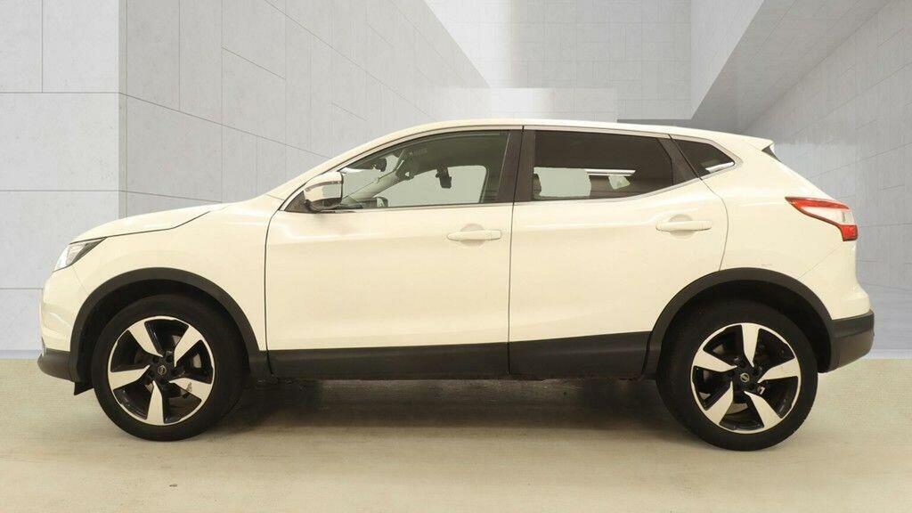 Nissan Qashqai 1.5 Dci Acenta Zero Tax Low Miles Sat Nav Dab White #6