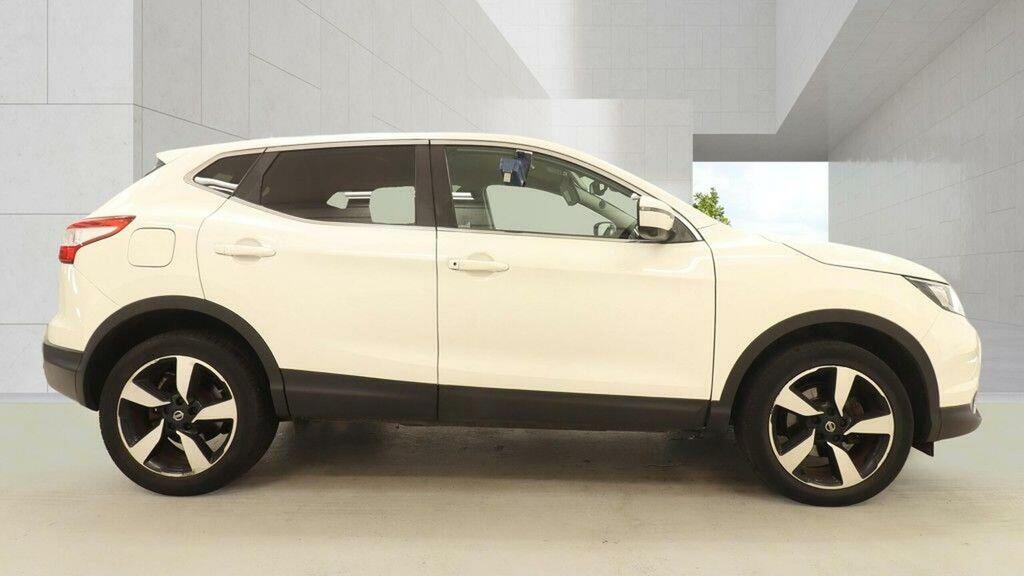 Nissan Qashqai 1.5 Dci Acenta Zero Tax Low Miles Sat Nav Dab White #5