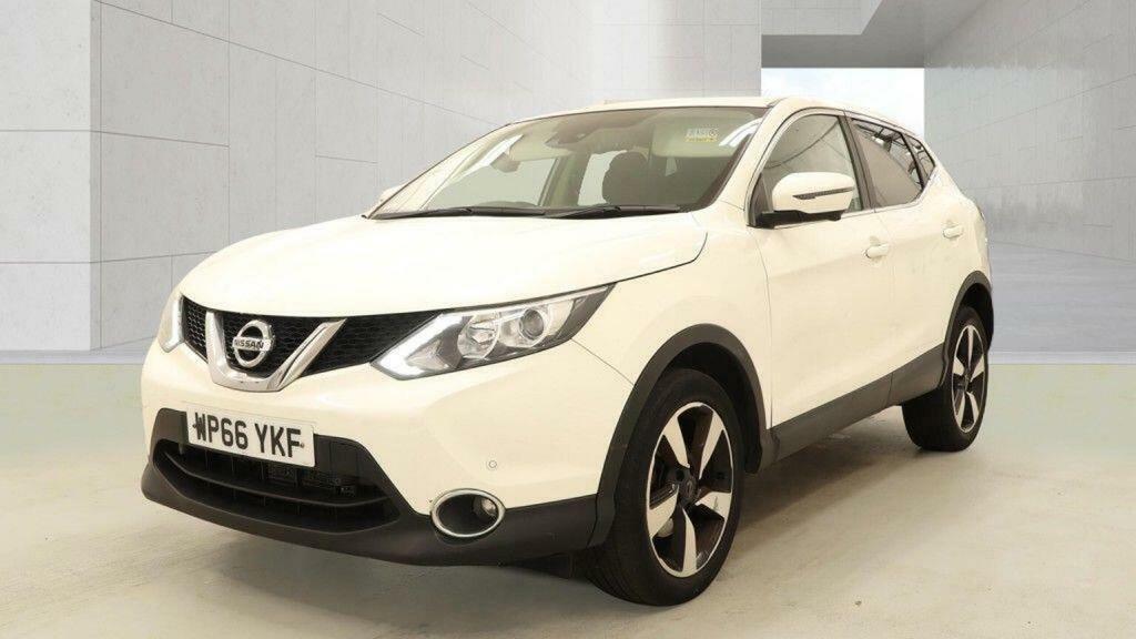 Nissan Qashqai 1.5 Dci Acenta Zero Tax Low Miles Sat Nav Dab White #14