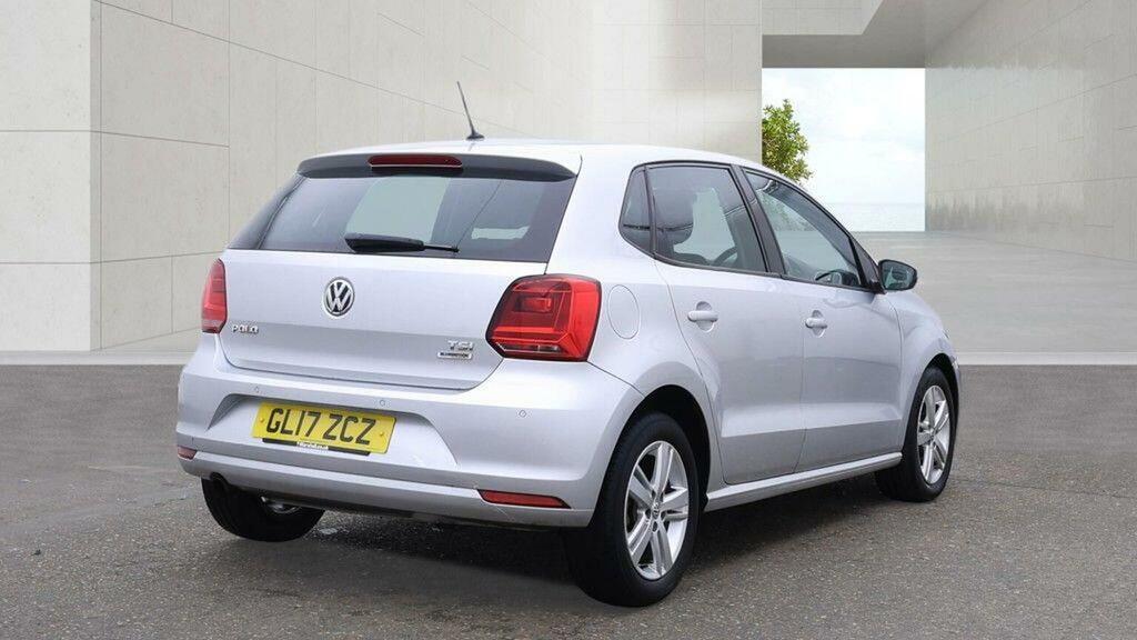 Volkswagen Polo 1.2 Tsi Bluemotion Tech Match Edition Dsg Euro 6 Silver #2