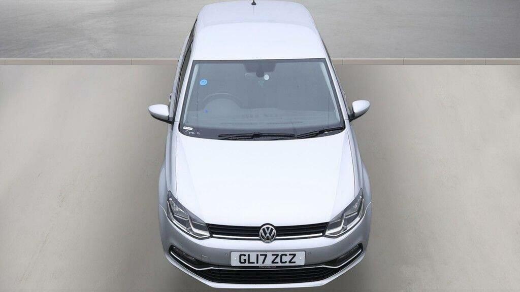 Volkswagen Polo 1.2 Tsi Bluemotion Tech Match Edition Dsg Euro 6 Silver #4