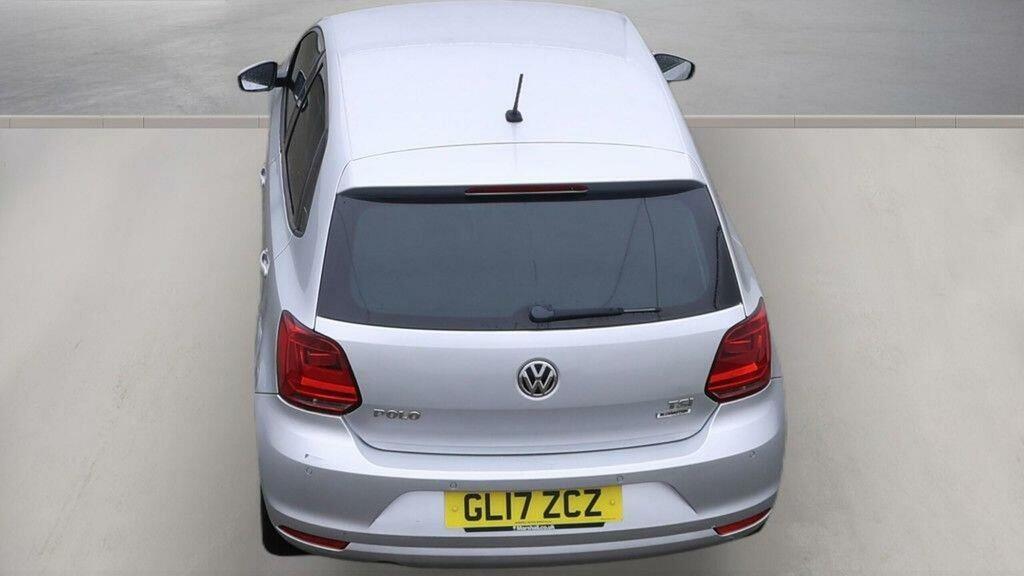 Volkswagen Polo 1.2 Tsi Bluemotion Tech Match Edition Dsg Euro 6 Silver #5