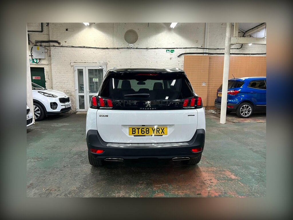 Peugeot 5008 1.5 Bluehdi Gt Line Premium Eat Euro 6 Ss White #6