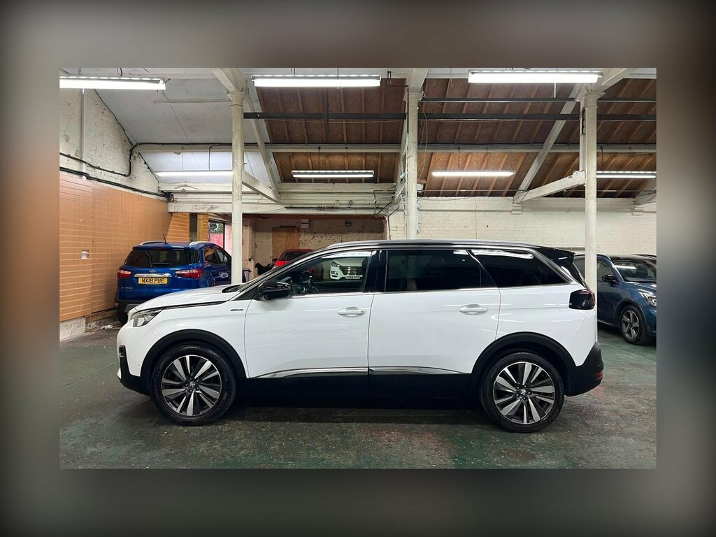 Peugeot 5008 1.5 Bluehdi Gt Line Premium Eat Euro 6 Ss White #4