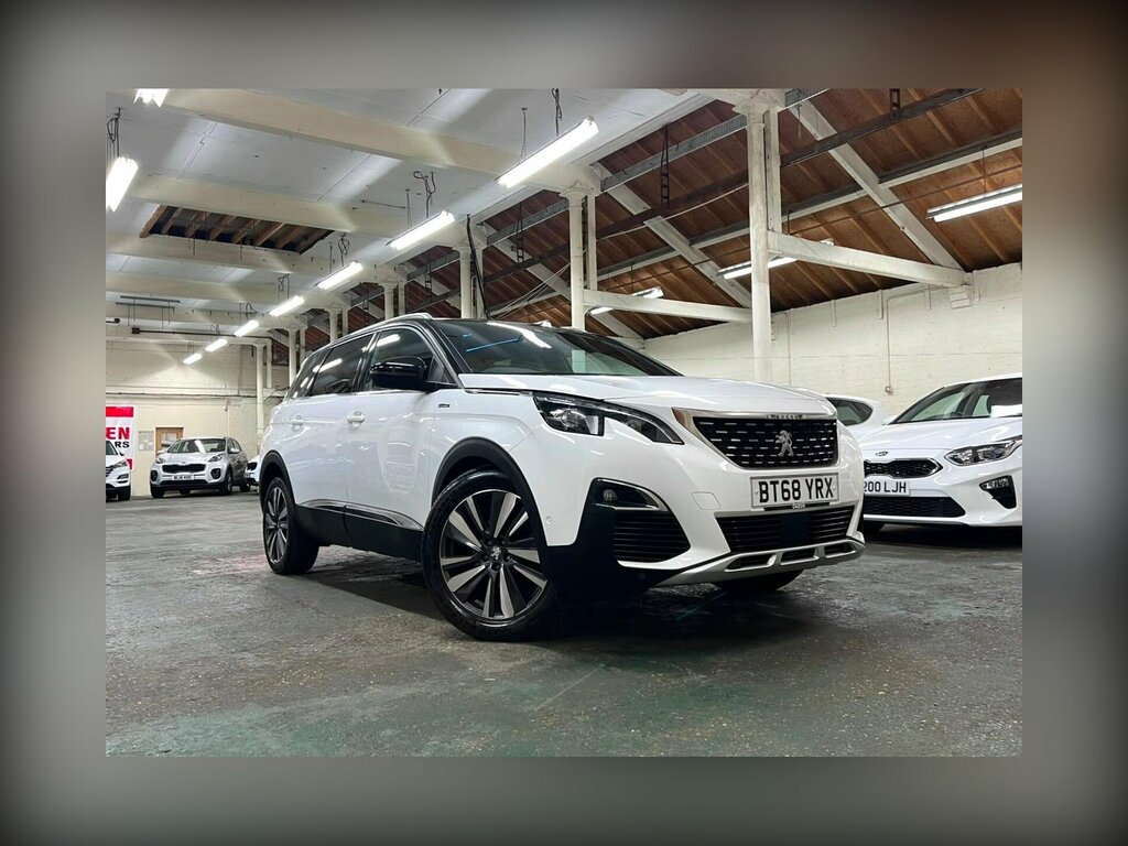 Peugeot 5008 1.5 Bluehdi Gt Line Premium Eat Euro 6 Ss White
