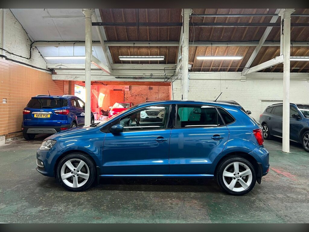 Volkswagen Polo 1.2 Tsi Bluemotion Tech Sel Euro 6 Ss Blue #5