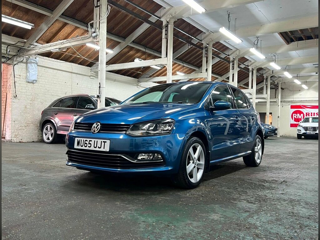 Volkswagen Polo 1.2 Tsi Bluemotion Tech Sel Euro 6 Ss Blue #4