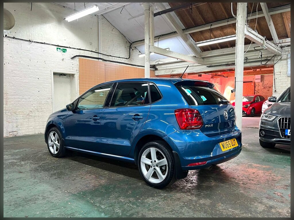 Volkswagen Polo 1.2 Tsi Bluemotion Tech Sel Euro 6 Ss Blue #6