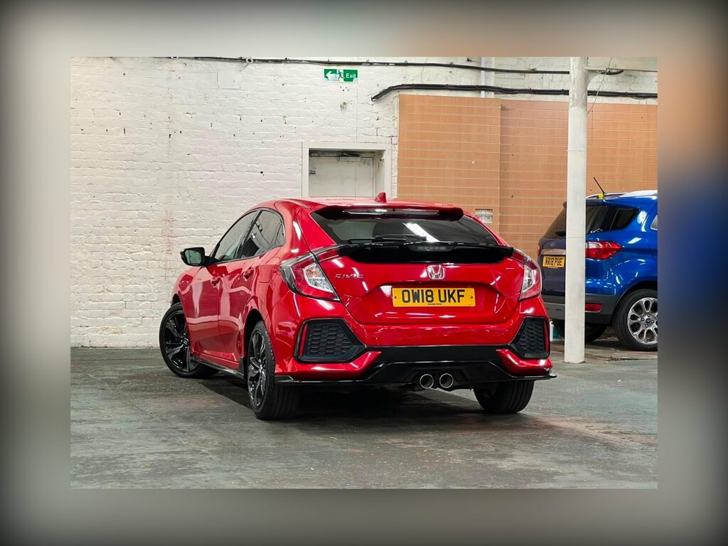 Honda Civic 1.5 Vtec Turbo Gpf Sport Euro 6 Ss Red #5