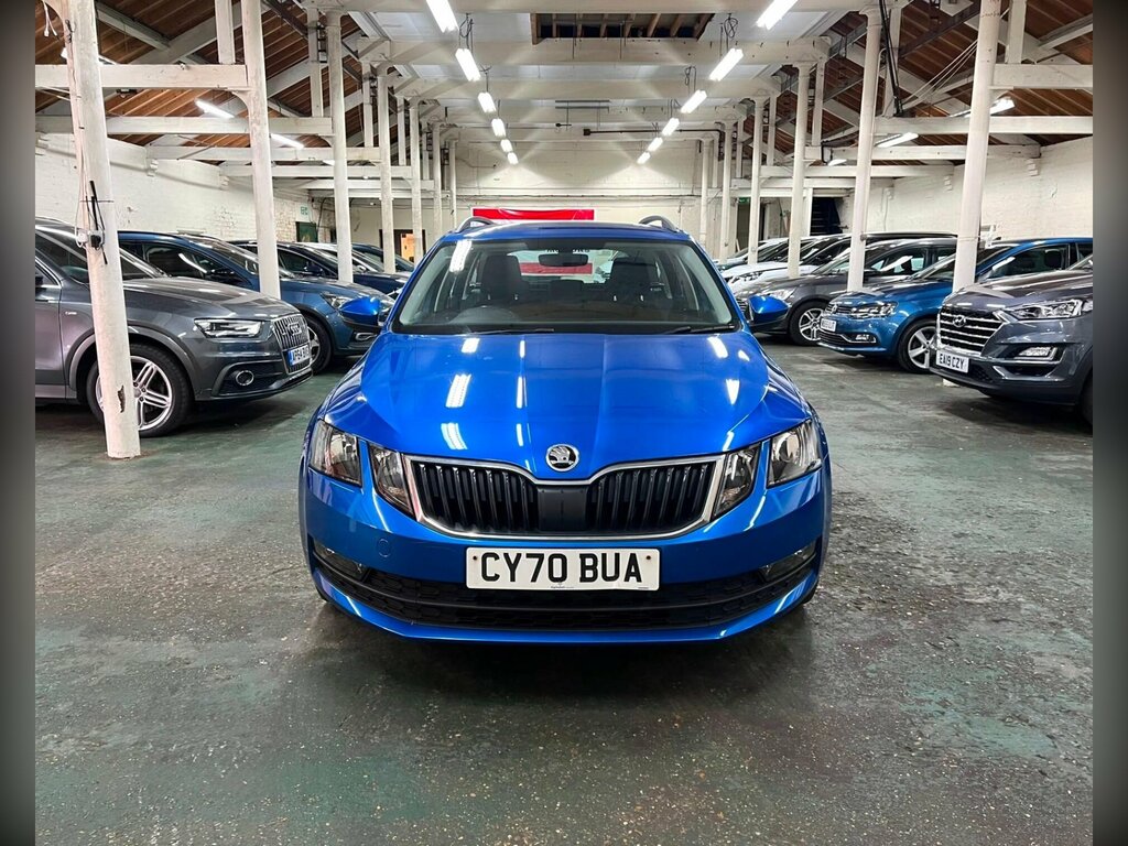 Skoda Octavia 1.6 Tdi Se Technology Estate Eur Blue #3
