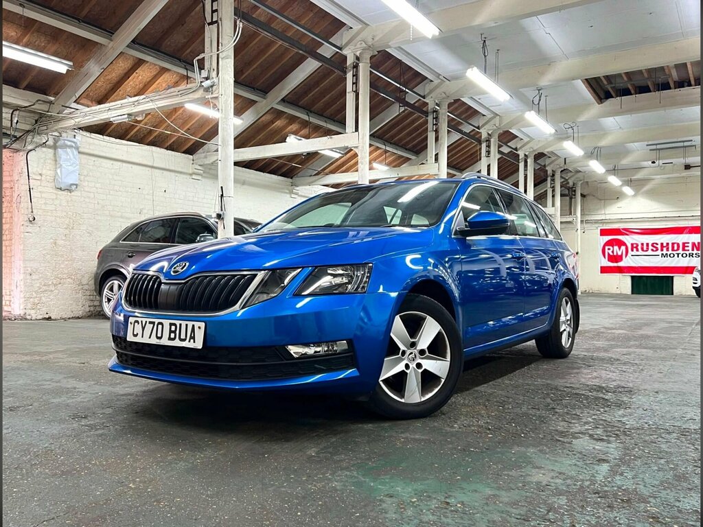 Skoda Octavia 1.6 Tdi Se Technology Estate Eur Blue #2