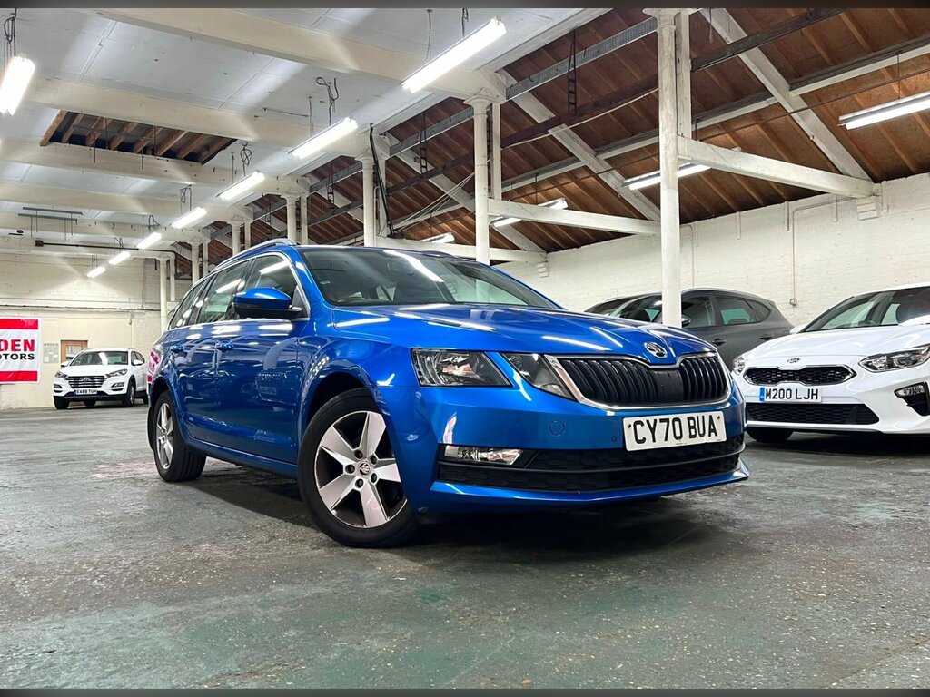 Skoda Octavia 1.6 Tdi Se Technology Estate Eur Blue