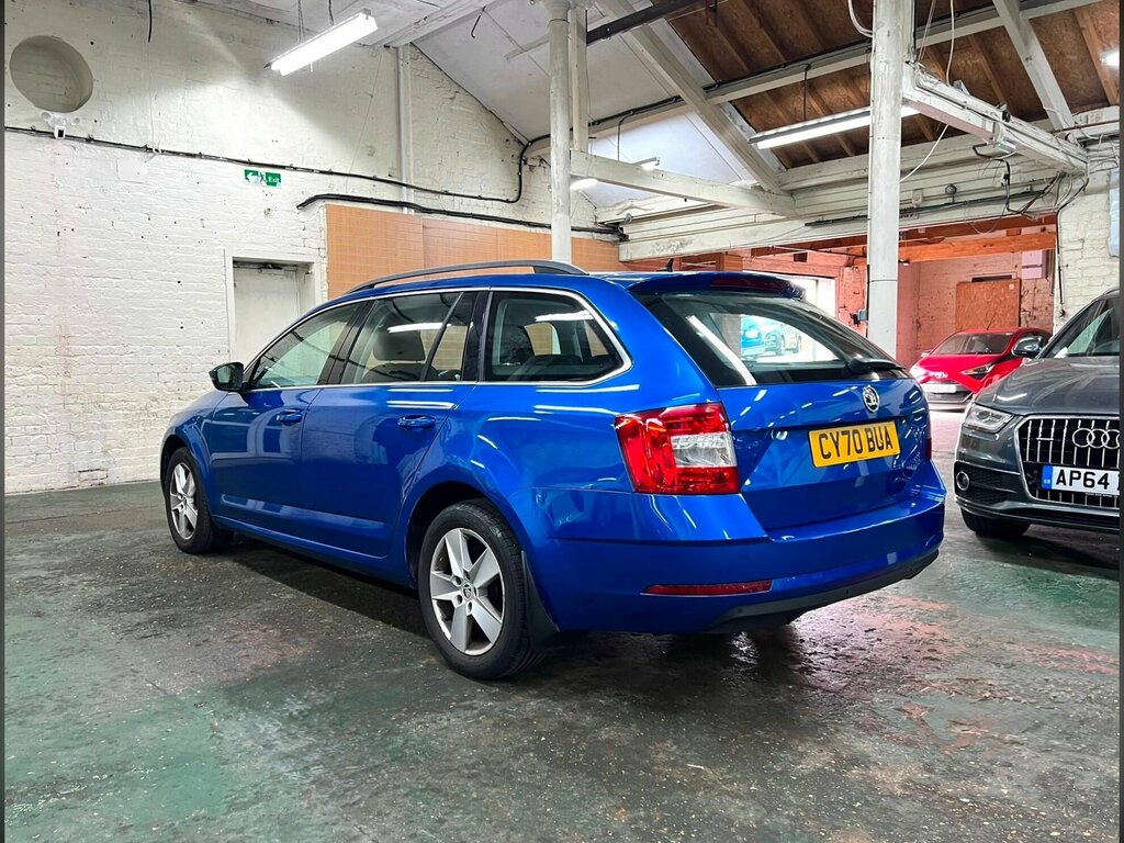 Skoda Octavia 1.6 Tdi Se Technology Estate Eur Blue #6