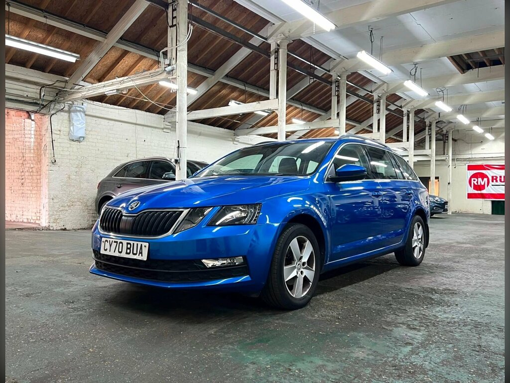 Skoda Octavia 1.6 Tdi Se Technology Estate Eur Blue #4