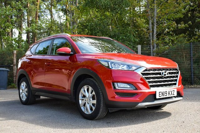 Hyundai Tucson 2019 1.6 T-gdi Se Nav Suv Dct Euro 6 S Red #2