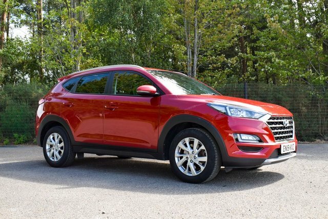 Hyundai Tucson 2019 1.6 T-gdi Se Nav Suv Dct Euro 6 S Red