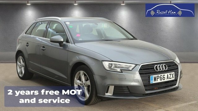 Audi A3 1.6 Tdi Sport Sportback Euro 6 Grey