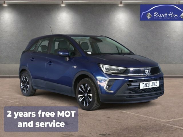Vauxhall Crossland 1.2 Turbo Se Nav Premium Suv Eur Blue