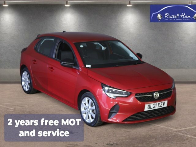 Vauxhall Corsa 1.2 Se Hatchback Euro 6 75 Ps Red