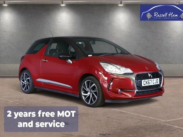 DS DS 3 1.2 Puretech Connected Chic Hatchback M Red