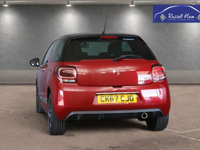 DS DS 3 1.2 Puretech Connected Chic Hatchback M Red #4