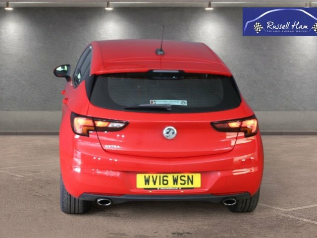 Vauxhall Astra 1.6I Turbo Sri Hatchback Euro 6 Red #4