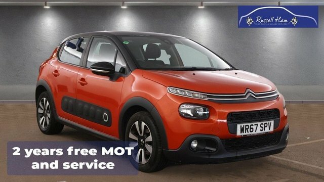 Citroen C3 1.6 Bluehdi Feel Hatchback Euro Orange