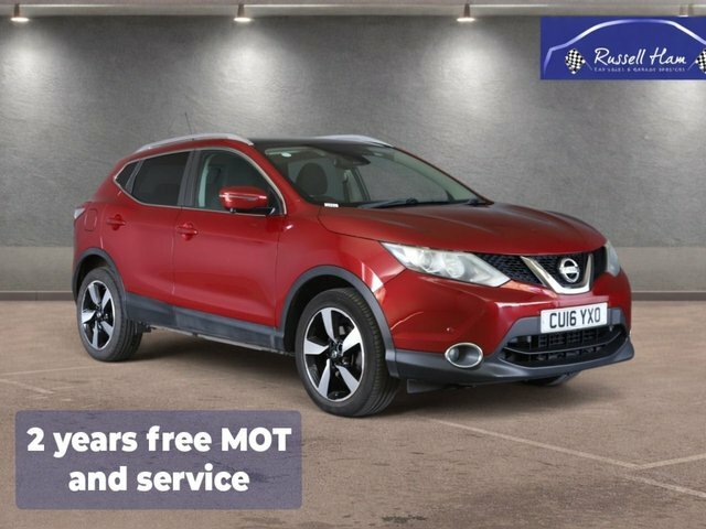 Nissan Qashqai 1.5 Dci N-tec Suv 2Wd Euro 6 S Red