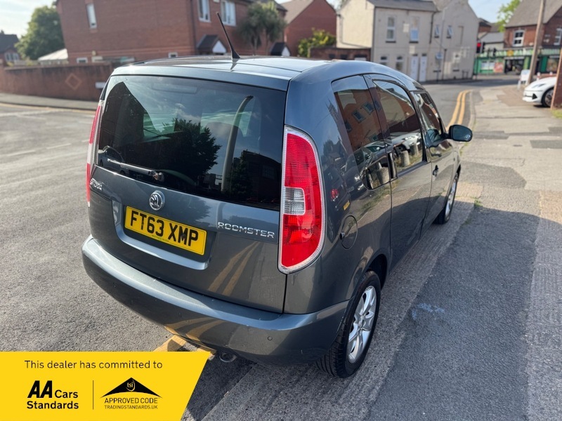 Skoda Roomster 1.2 Tsi Se Silver #7