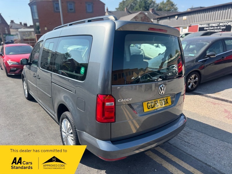 Volkswagen Caddy Maxi Life 2.0 Tdi Dsg Wheelchair Accessible Vehicle Wav Grey #11