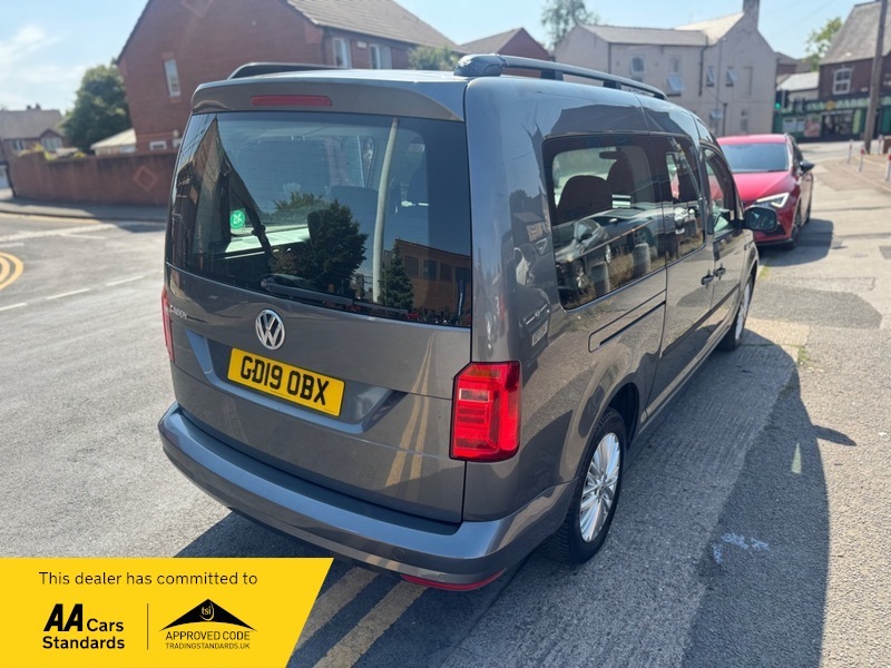 Volkswagen Caddy Maxi Life 2.0 Tdi Dsg Wheelchair Accessible Vehicle Wav Grey #7