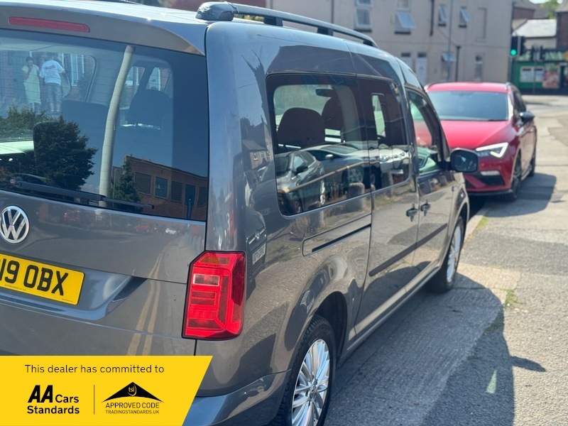 Volkswagen Caddy Maxi Life 2.0 Tdi Dsg Wheelchair Accessible Vehicle Wav Grey #17